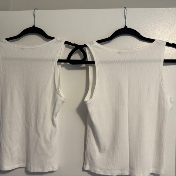 7 Trendy Queen Women's Summer Square Neck Tank Tops - Picture 2 of 8